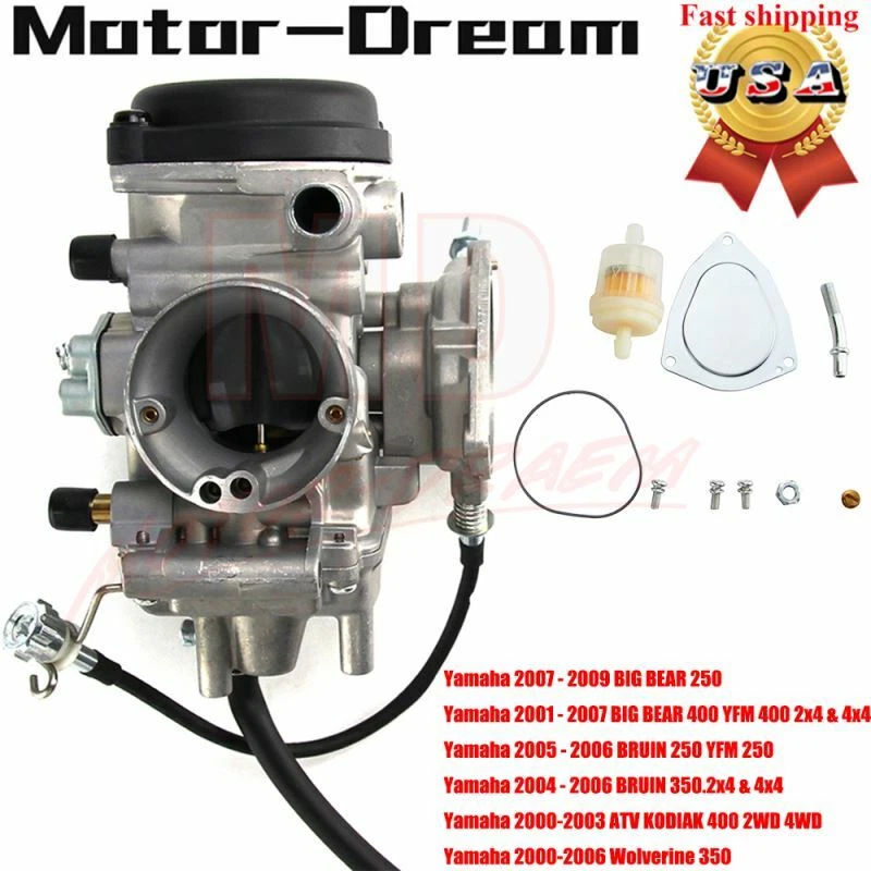 Carburetor for Yamaha Grizzly 450 YFM450 4WD 2007-2014 New Carb - Image 3 of 4