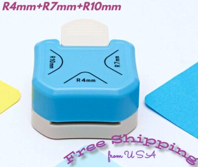 Paper Corner Rounder Punches Cutter hole puncher Card Making Craft Art - 3 in 1