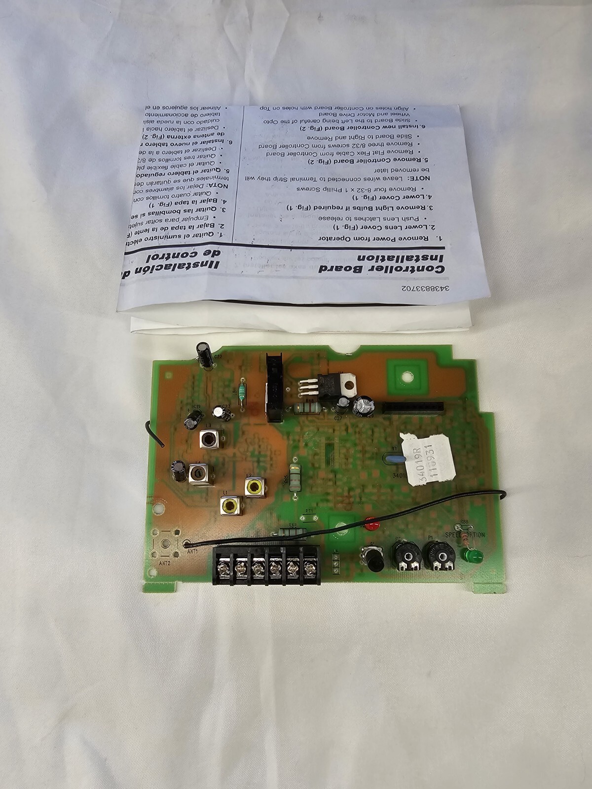 ISD1000 ACSR4 34019R 220032 Genie Garage Door control Board eBay