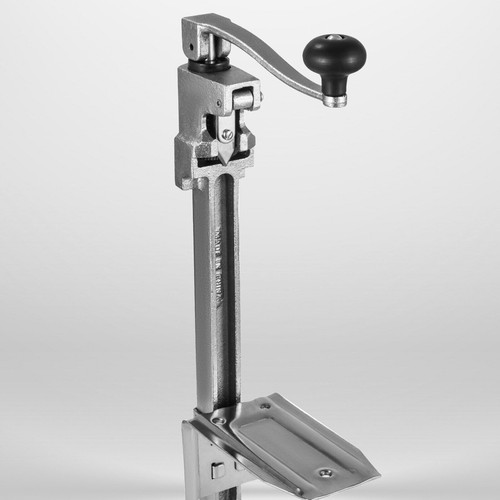 New Star Foodservice 7006841 #1 Manual Table Can Opener with Plated Steel Base - Picture 3 of 12