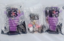 McDonald's 2017 Despicable Me 3 Lot of 3 SEALED