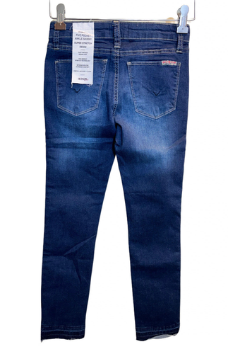 Hudson Kids Christa Skinny Jeans Girls 10 Gleam Wash Lightweight Stretch Blue - Picture 5 of 7