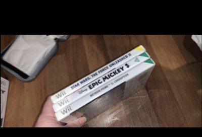 3 nintendo wii spiele Epic Mickey Star Wars Metroid Prime 3
