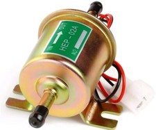 Pressure Electric Fuel Pump Inline Low 12v Hep-02a Universal 4-7 Psi Gas Diesel