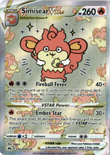 Simisear VSTAR Holo Ultra Rare SWSH: Crown Zenith: Galarian Gallery GG37/GG70 NM on eBay