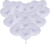 60 StkfäCher Hochzeit HandfäCher PapierfäCher HochzeitsfäCher FaltfäCher Faltbar