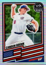 2026 Panini Stars & Stripes Baseball #42 Camden Boehm Base Prizms Silver