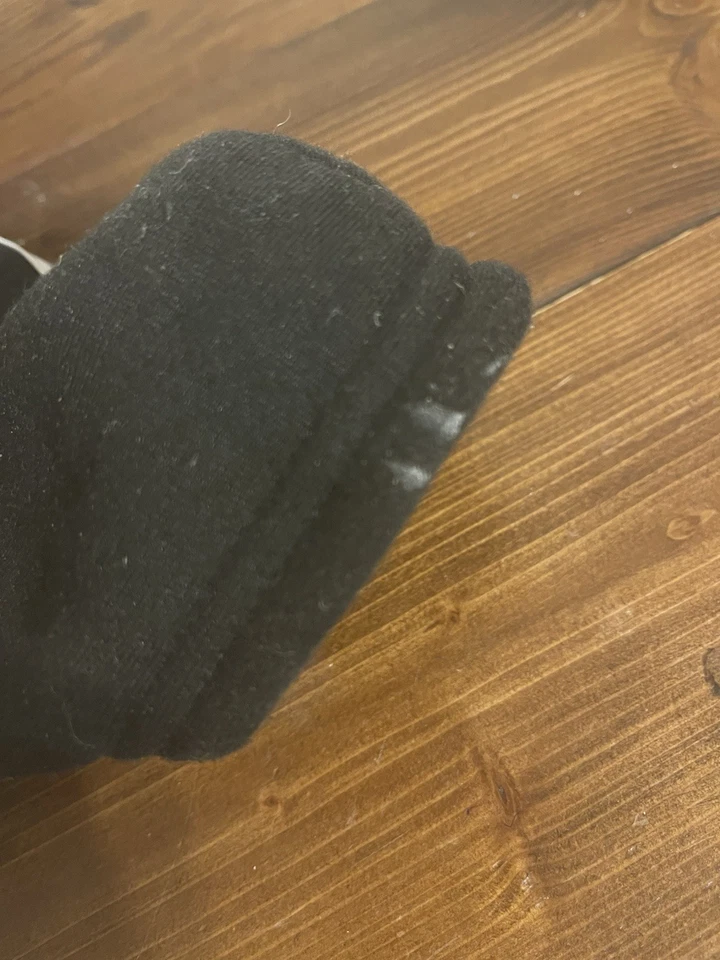 Camisa con Capucha Adidog Addidas Perro Negra/Blanca, Talla Pequeña Foto 3 de 3