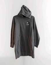 Disney x Uniqlo Mickey Stands Hooded Sweatshirt Dress Women Size Medium Gray