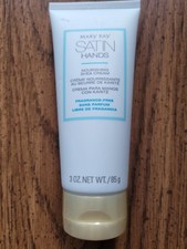 Mary Kay Satin Hands Fragrance Free Nourishing Shea Cream Lotion 3 oz