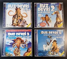 Vcd Ice Age Movies Turkish Dub Video Cd Set Lot Of 4