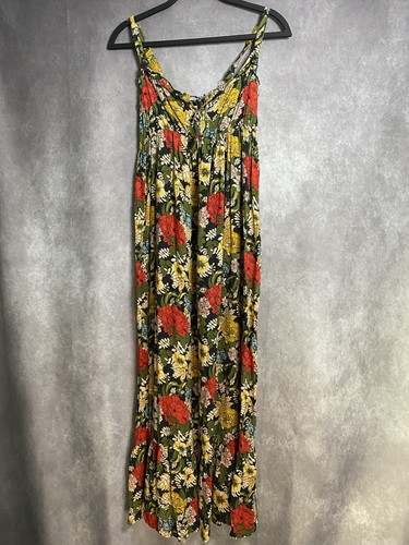 Natural Life Elizabeth Floral Poppy Women’s Dress Size XL
