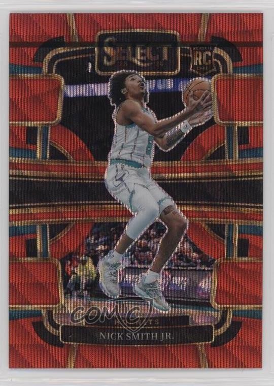 2023-24 Panini Select Concourse Red Wave Prizm Nick Smith Jr #89 jc3