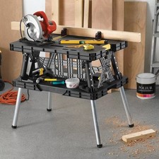 Folding Worktable with Clamps KETER - BRAND NEW