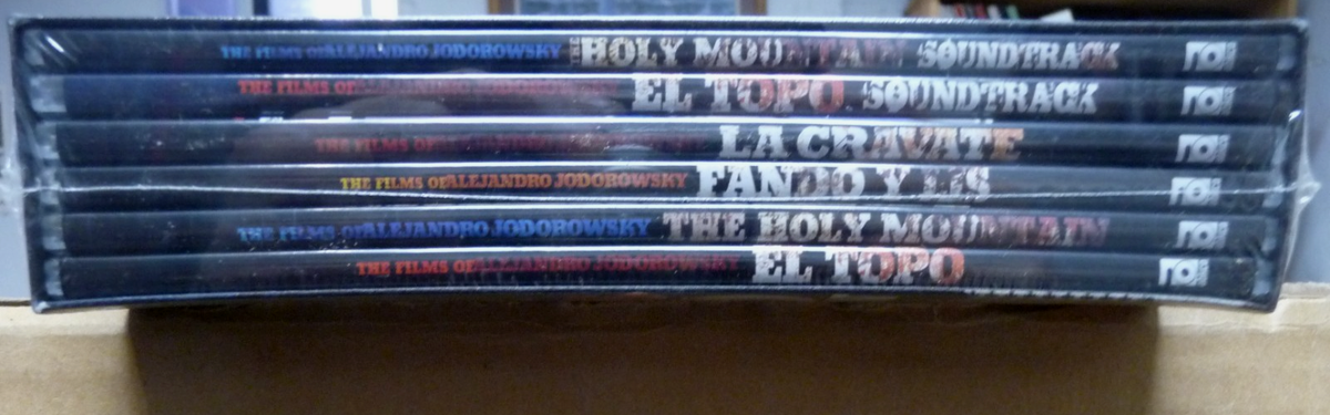 The Films of Alejandro Jodorowsky (DVD, 2007, 4-Disc Set) for sale