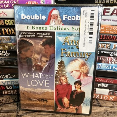 Angel in the Family/What I Did for Love (DVD, 2013) Holiday Christmas Films - J
