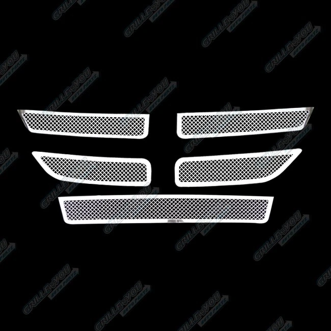Combo de parrilla de malla de acero inoxidable personalizado para Dodge Journey 2011-2012 Foto 2 de 3