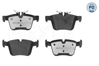 Meyle Bremsbelagsatz, Scheibenbremse MEYLE-PD: Advanced Perform 025 253 5416/PD