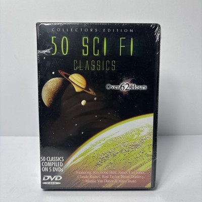 50 Sci-Fi Classics DVD Set (2005, Emson)   5 Dual-Sided Discs, 62+ Hrs Brand New