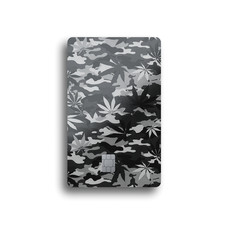 Herbal Camo Card Skin B W 