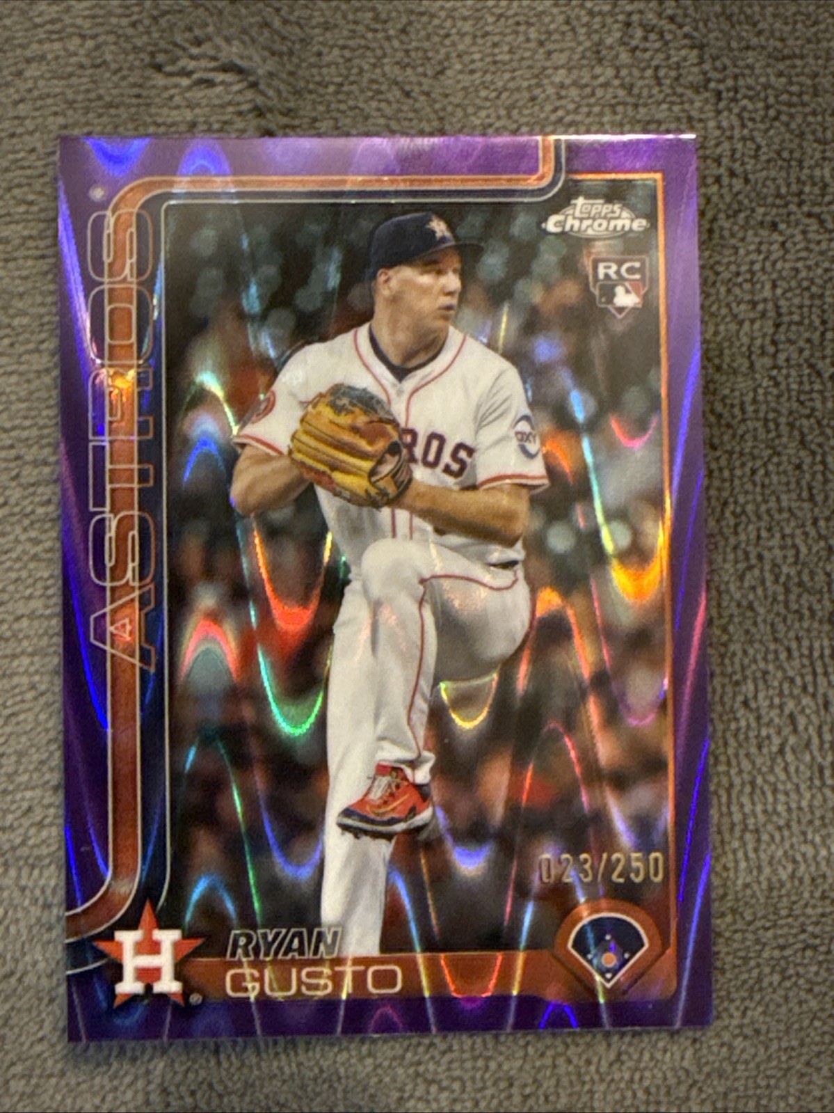 2025 Topps Chrome Update Series - Ryan Gusto #USC107 RayWave Refractor (RC) /250