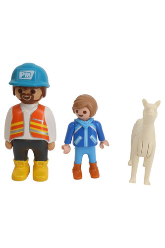 PLAYMOBIL Spielfiguren-Set Menschen Tiere Märchen Mehrfarbig 15 Teile