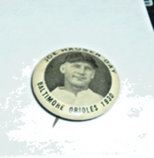 1931 Lucke Badge & Button Co Baltimore Orioles Joe Hauser RARE!!