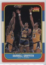 1986-87 Fleer Darrell Griffith #42 06o9