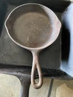 Vintage Lodge No.3 Marked XS On Bottom 3-Notch Cast Iron 6” Skillet Made In USA