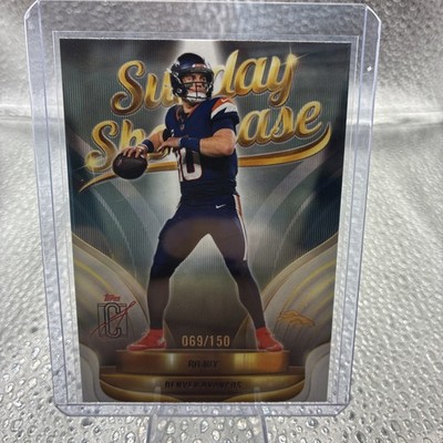 Topps Signature Class Sunday Showcase Bo Nix SS-15 Number Match 10/150🔥
