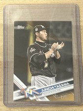 2017 Topps Mini Update Series GOLD 1/1 Junichi Tazawa #US71 Marlins Red Sox