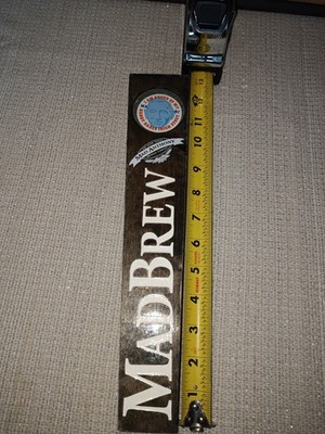 Mad Anthony Harry Baals Irish Stout Beer Tap Handle, Fort Wayne, Indiana, 12 1/2