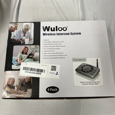 wuloo wireless intercom system-2-way Hands Free Intercom System S600