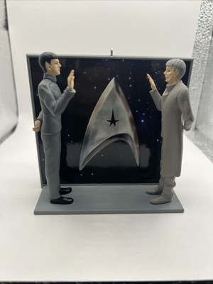 Star Trek An Extraordinary Meeting Spoc Weihnachten Hallmark Andenken Ornament Neu im Karton