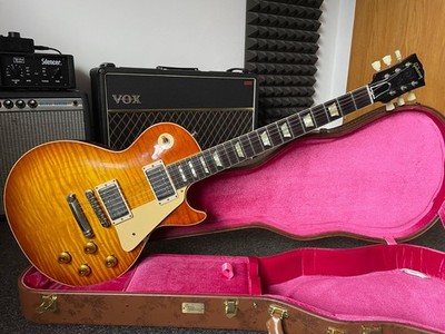 Gibson Les Paul 59 Custom Shop R9 1959 2023 Flame, Kloppman (opt)