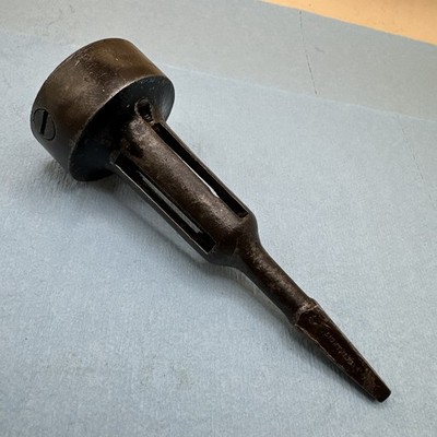 Rare Wiley Rusell Lightning - Brace Drill Bit Cutting Die Holder Antique