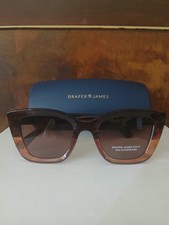 Draper James Brown Tortoises Cat Eye Sunglasses DJ9020
