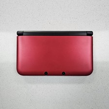 Nintendo 3DS XL Red - 64 GB SD Card New Screen READ DESCRIPTION 