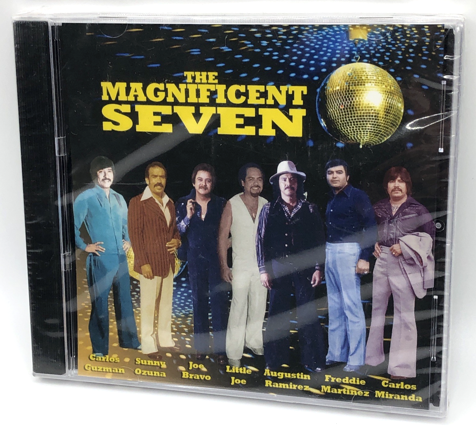 The Magnificent Seven CD Various Artists Tejano Regional Mexican Freddie Records