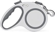 Heavy-Duty 26FT Retractable Dog Leash for Medium to Large Dogs up to 110Lbs