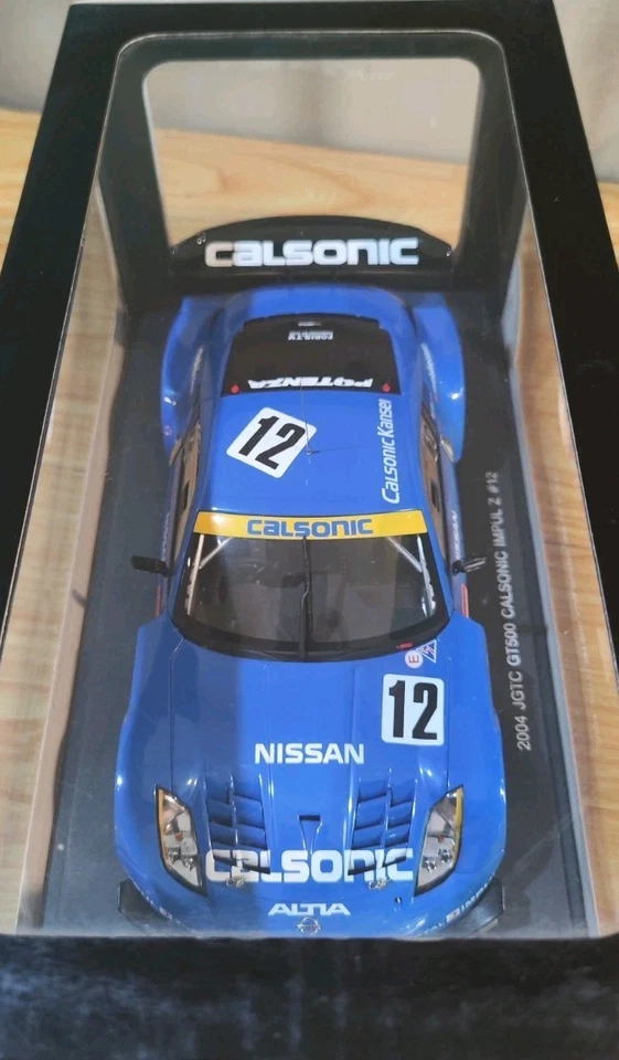 AUTOart 18 Nissan Fairlady 350Z 2004 JGTC GT500 Calsonic Kansei Impul Z #12 Foto 2 de 4