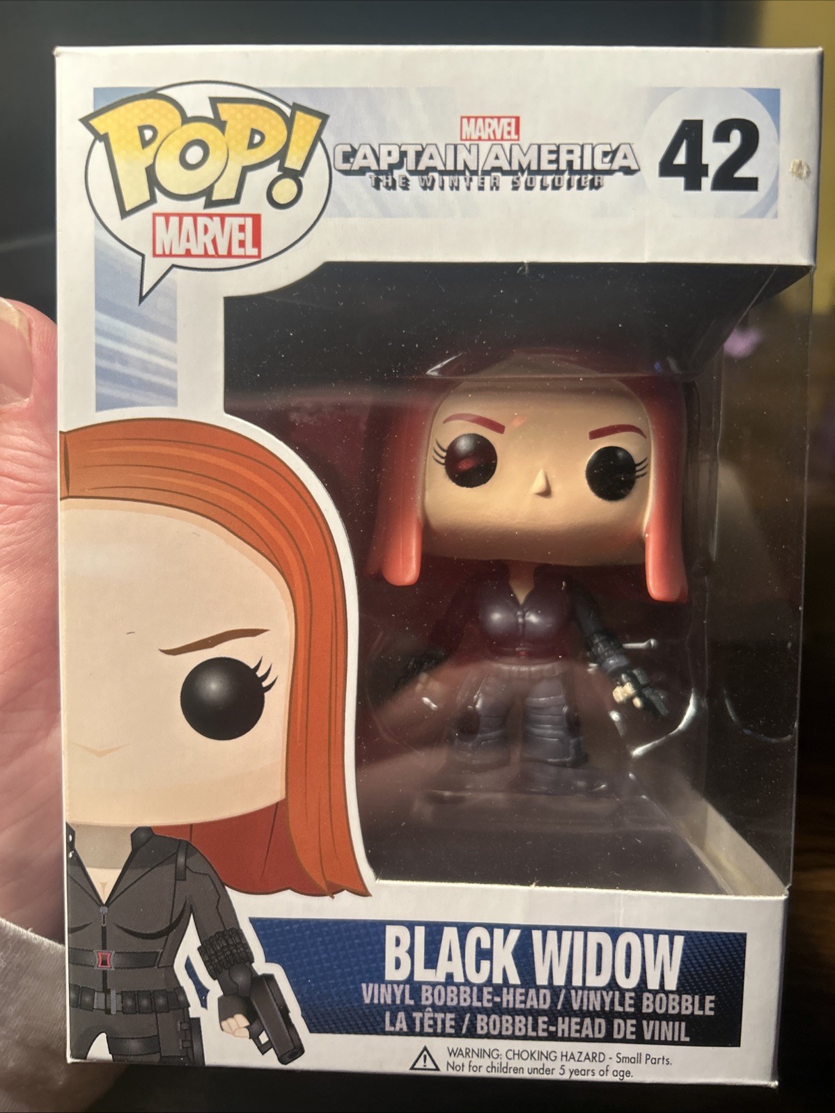 Funko POP! Marvel Captain America The Winter Soldier #42 Bla