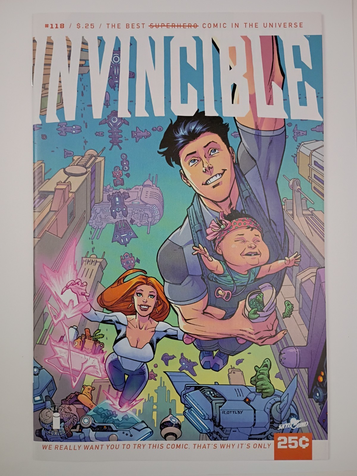 Invincible #118 2015 Kirkman Ottley NM+ 1st Print 🔥