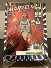 2025 Panini Donruss WNBA Net Marvels Aziaha James #18 Diamond (RC) Dallas Wings