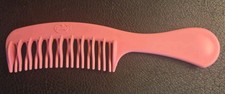 Vintage GOODY Pink Detangler Hair Comb Pick Brush 6.5"