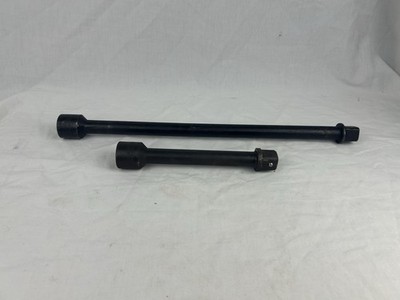 Vintage 2 Wright Tools N-312 8  + 16  N-313 Extension Bar USA Made 3/4''