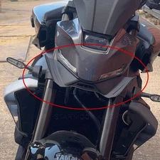 For YAMAHA MT-09 SP 2024- Front Downforce Spoiler Beak Lip Nose Cone Cover