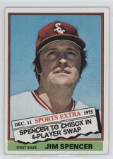 1976 Topps Traded Jim Spencer #83 n1u