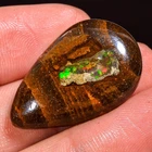 Multi Color Australian Koroit Boulder Opal Cabochon Gemstone 27.20 Ct 18x28x6 mm