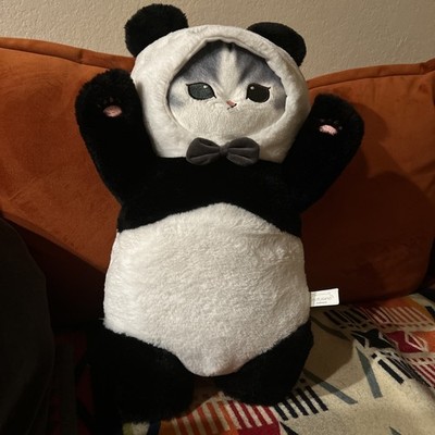 Mofusand Panda Kitten Plush Original, Large 20   Tall 10   Wide, Ships From US
